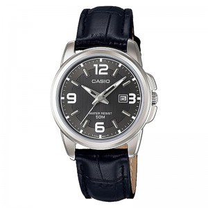 Casio LTP-1314L-8AVDF Silver Black Lady